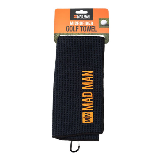 Absorbent Golf Bag Towel with Carabiner