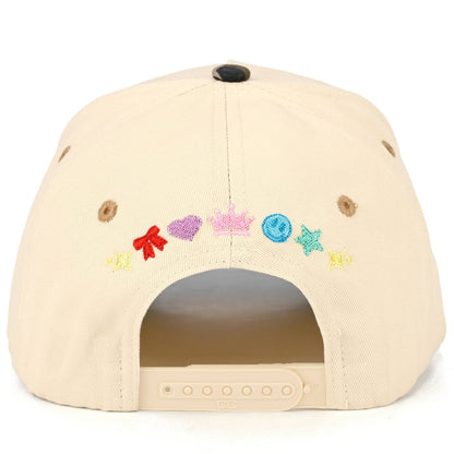 C.C PASSENGER PRINCESS Letter on Two Tone Trucker Hat