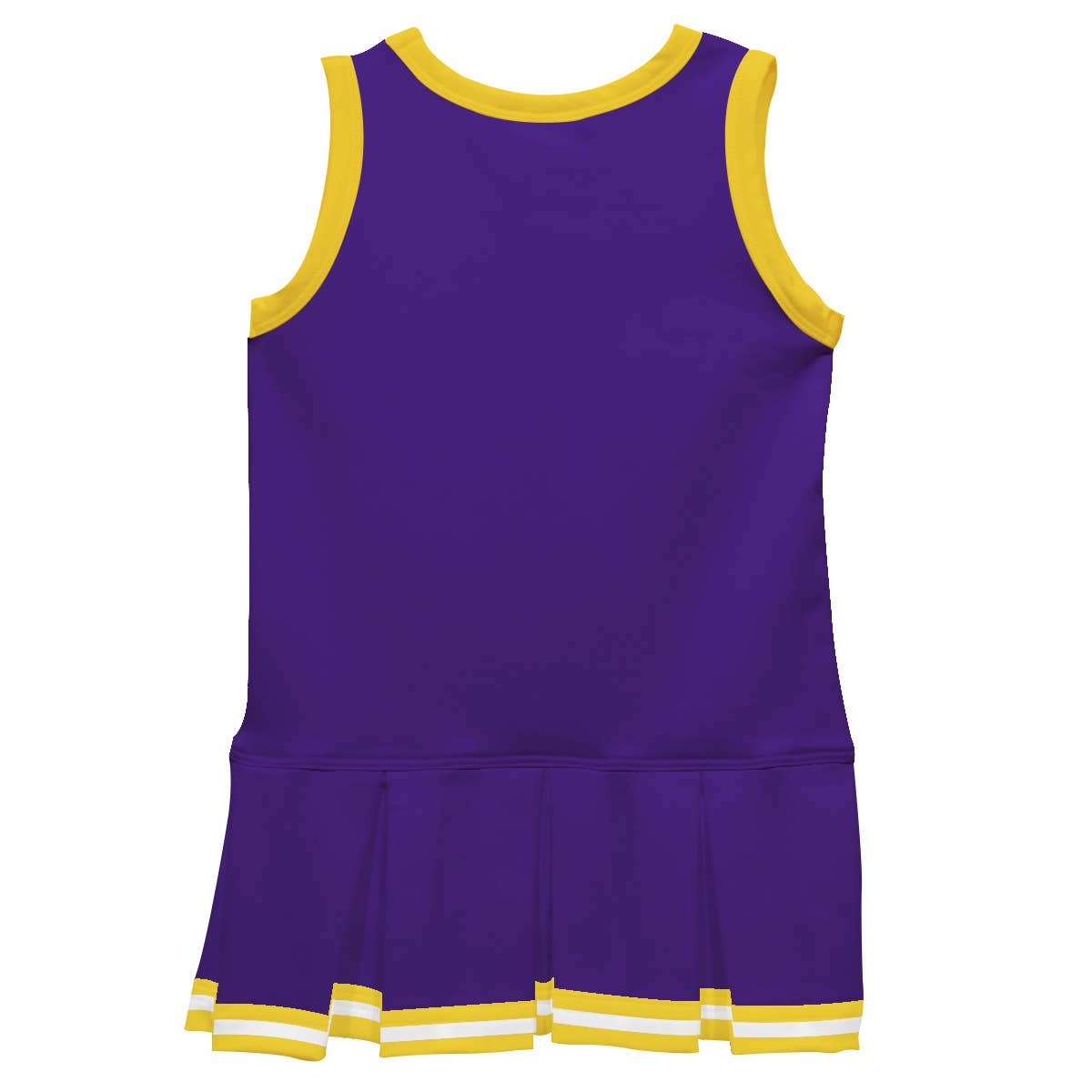 Purple and Yellow Cheer Dress