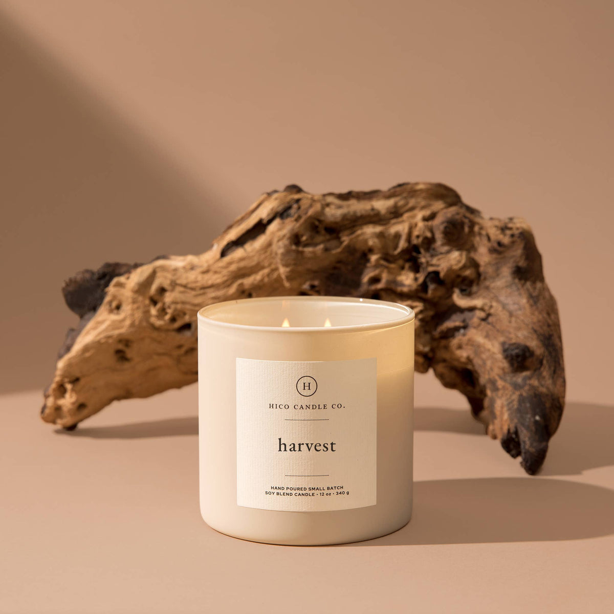 Harvest Fall Soy Candle 14 oz | Cinnamon, Apple, Vanilla