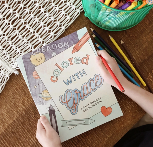 Colored with Grace - Kids Coloring Book