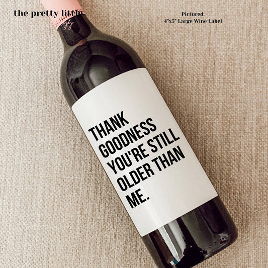 Wine Label- Birthday Gift