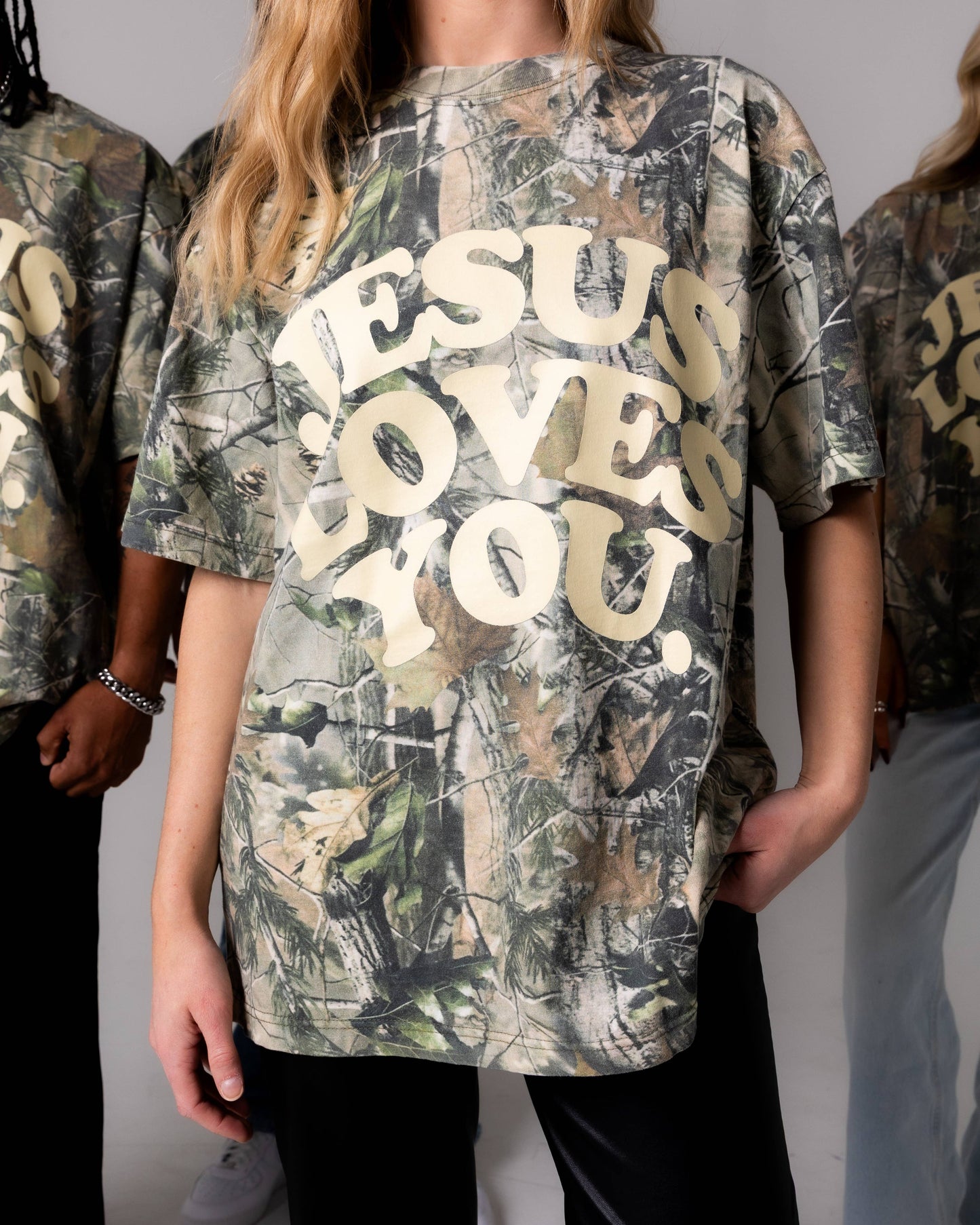 Heavyweight Camo Oversized Tee