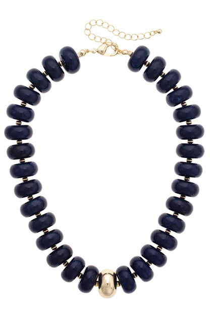 San Sebastián Beaded Resin Necklace