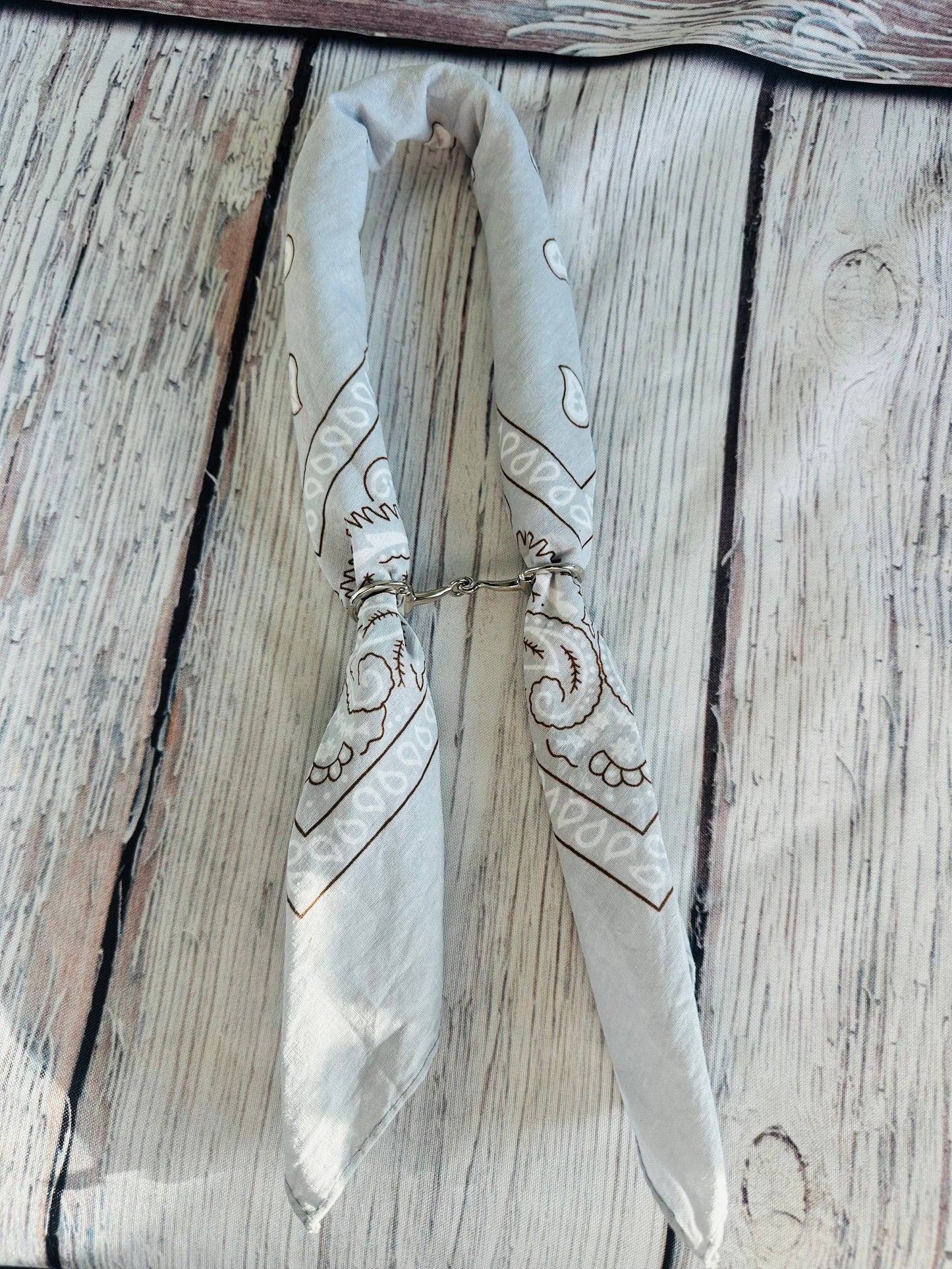 Snaffle Scarf Slide For Bandanas