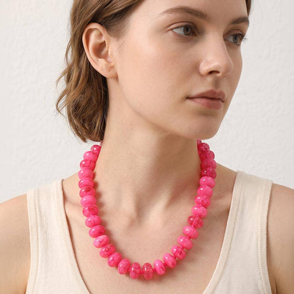Chunky Beaded Statement Necklace