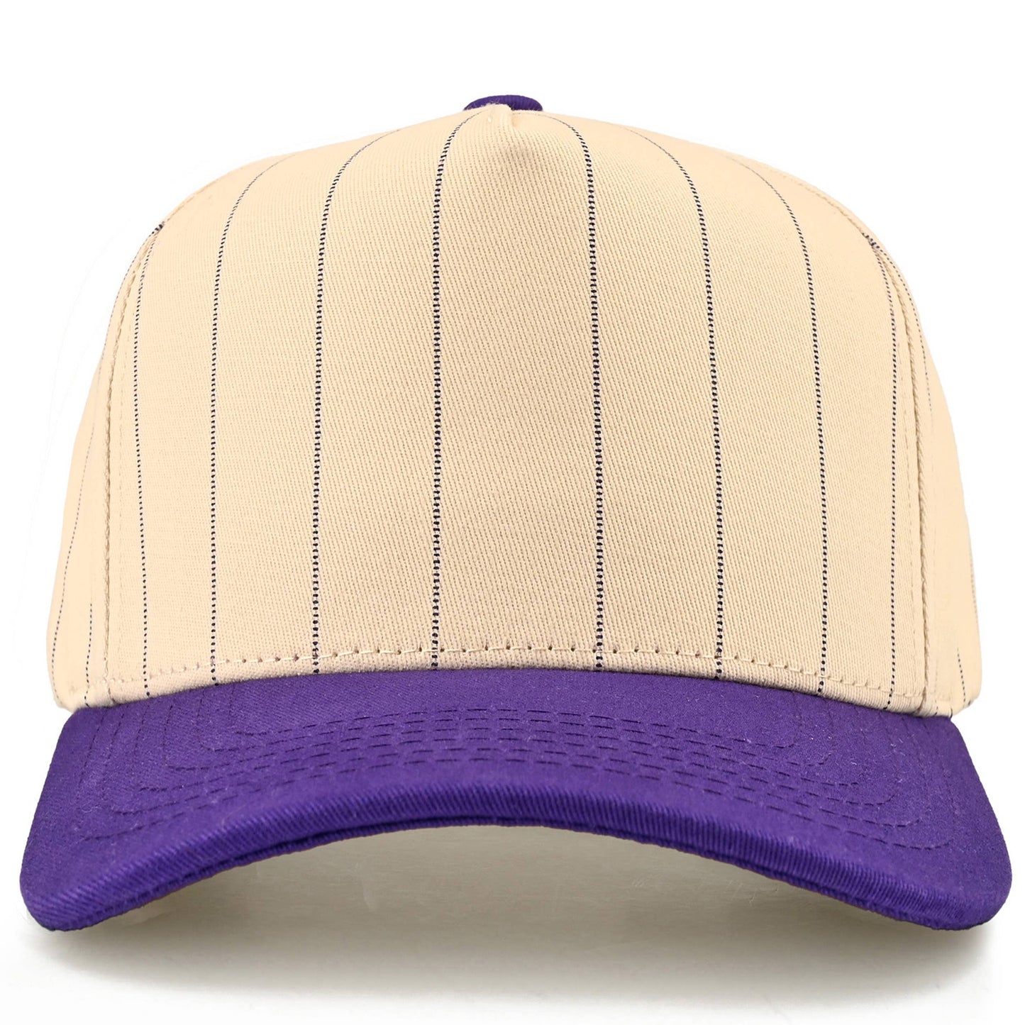 C.C Pinstripe Palin Two Tone Trucker Cap