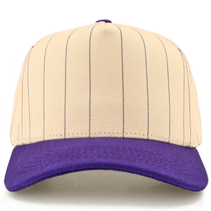 C.C Pinstripe Palin Two Tone Trucker Cap