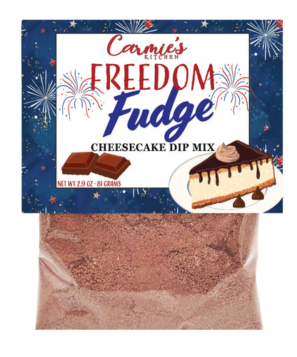 Freedom Fudge Cheesecake Dip Mix - Americana Collection