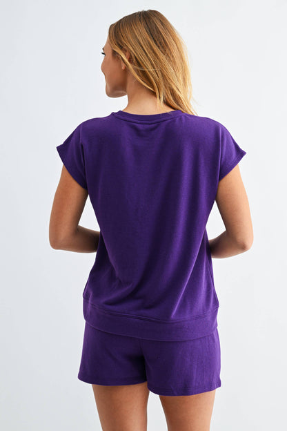 Offset French Terry Core Comfort Set