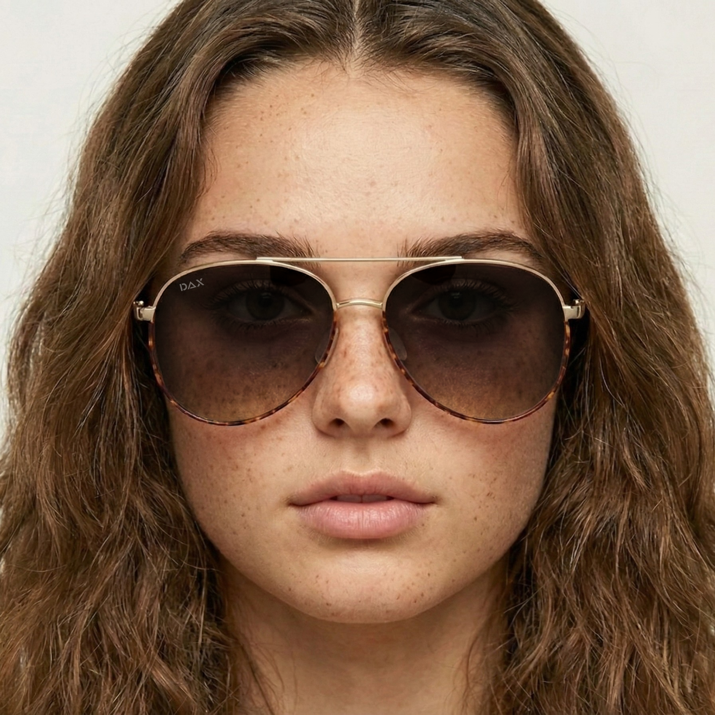 DAX ACE - Unisex Aviator Sunglasses – Polarized Hair-Friendly