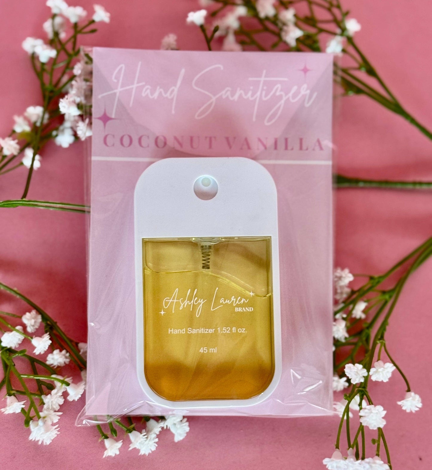 Coconut Vanilla Hand Sanitizer Spray