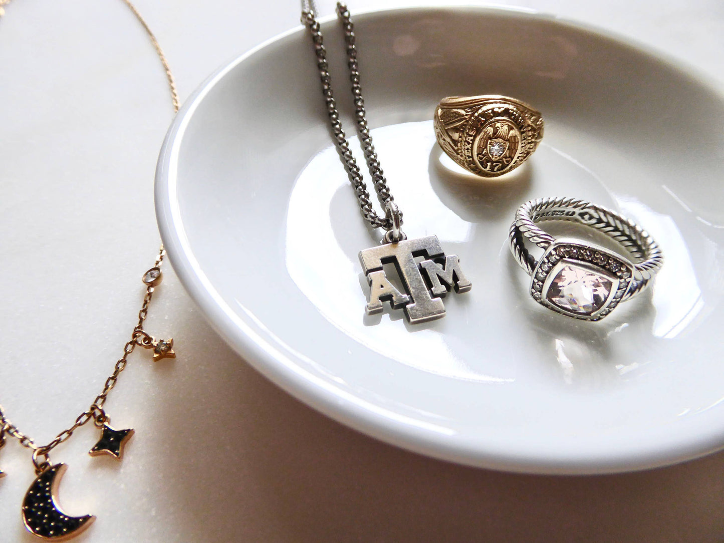Aggie Gold, Gig 'em, Whoop! Ring Dish / Texas A&M University