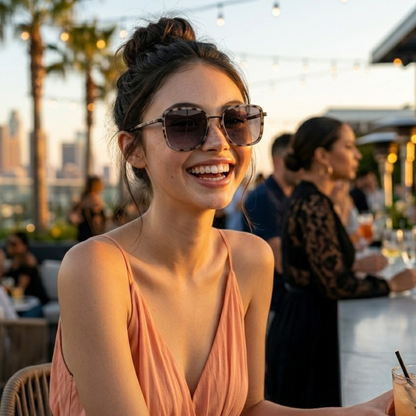 Dax Elle - Women's Polarized Oversized Sunglasses