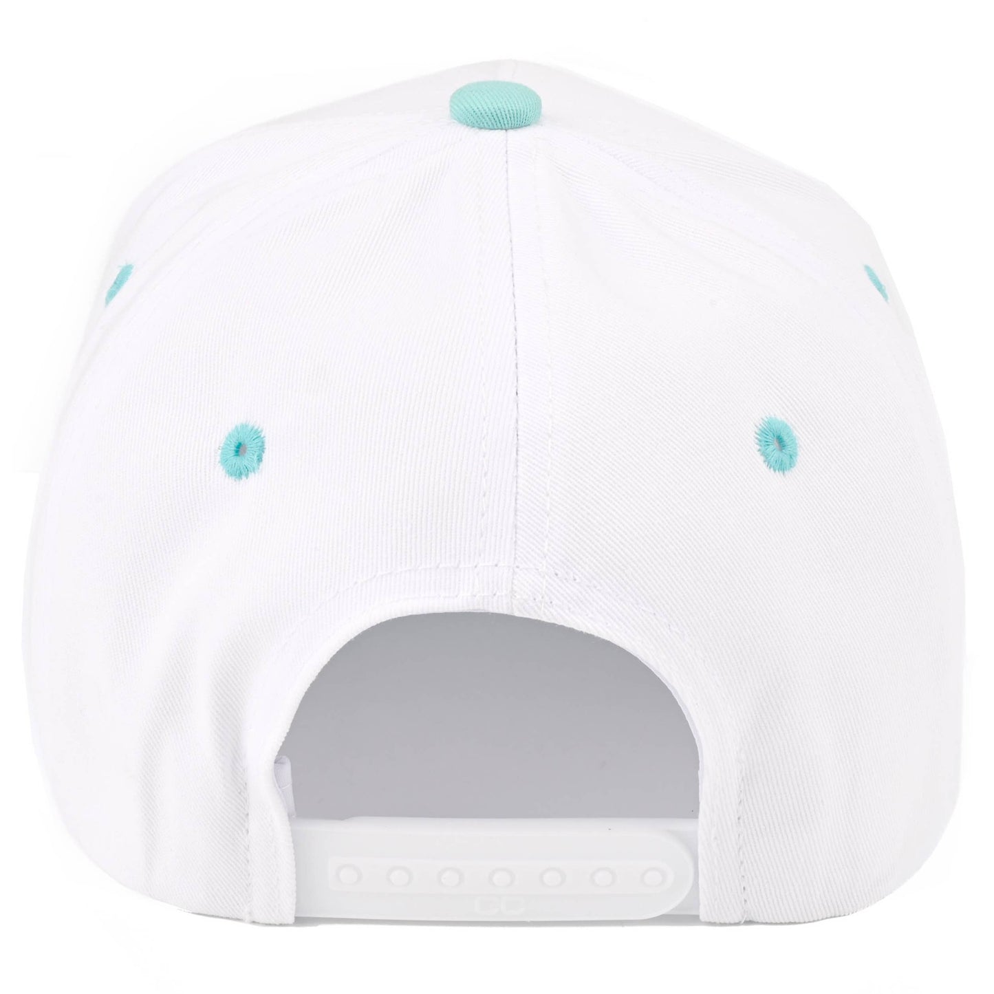 C.C LAKE Letter Embroidered Two Tone Trucker Hat