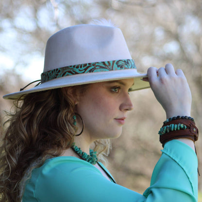 Chunky Genuine Natural Turquoise Beaded Collar Necklace