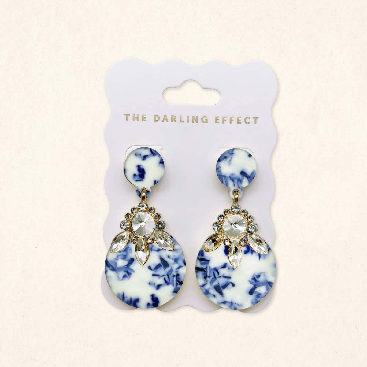 Show Stopper Earrings–Chinoiserie Flair