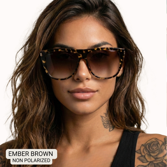 DAX Ember - Woman's Oversized Square Sunglasses