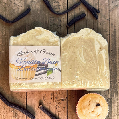 Vanilla Bean Buttercream Goat Milk Soap