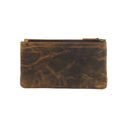 MYRA OAK FIRE  LEATHER AND HAIRON WALLET