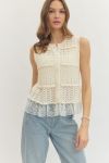 Sleeveless Knit Top
