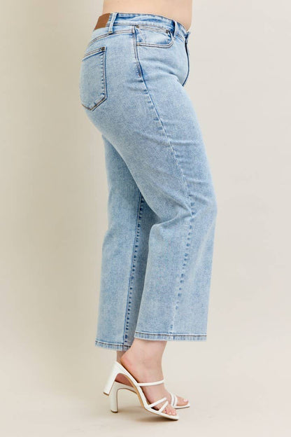 HW Stone Wash Straight Fit Judy Blue