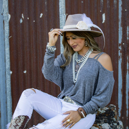 Freshwater Pearl Cuff Statement Ring