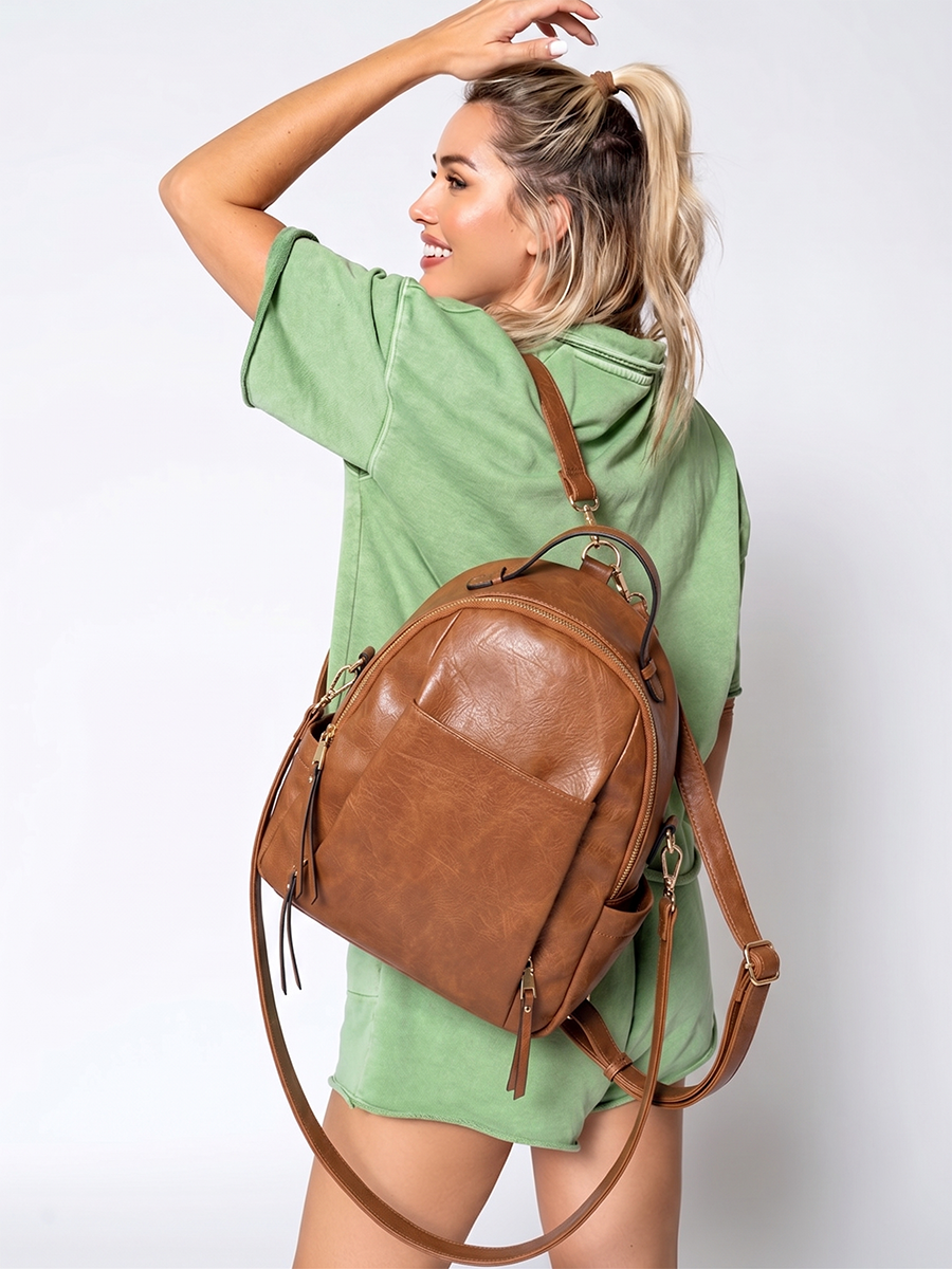 Lillia Convertible Backpack w/ Long Strap | BP2280