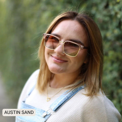 DAX Austin - Unisex Polarized Square Sunglasses