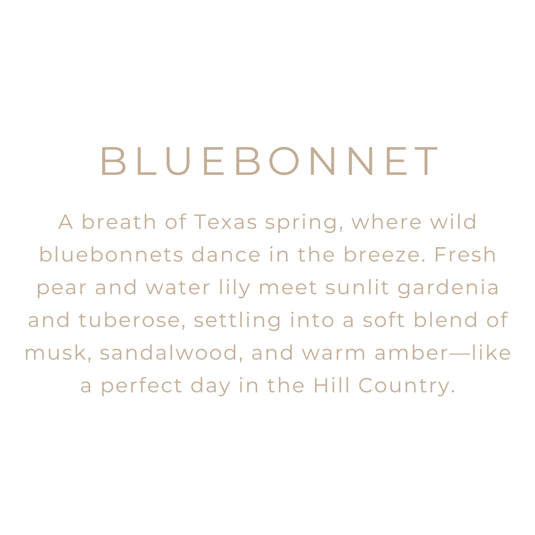8oz Bluebonnet - Soy Candle - Silver Tin - Neutral