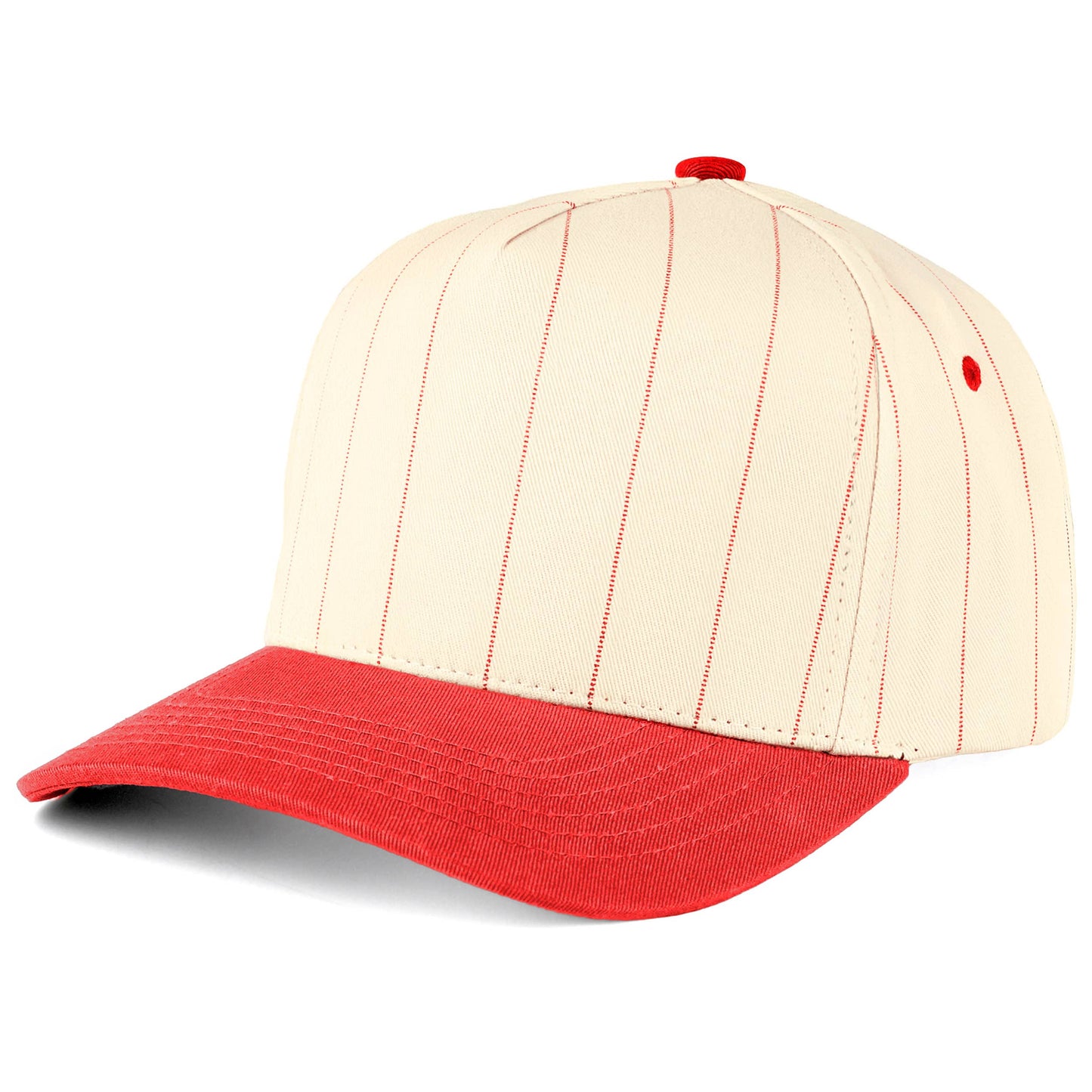 C.C Pinstripe Palin Two Tone Trucker Cap