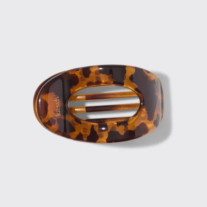 Recycled Plastic Medium Flat Cloud Clip - Tort