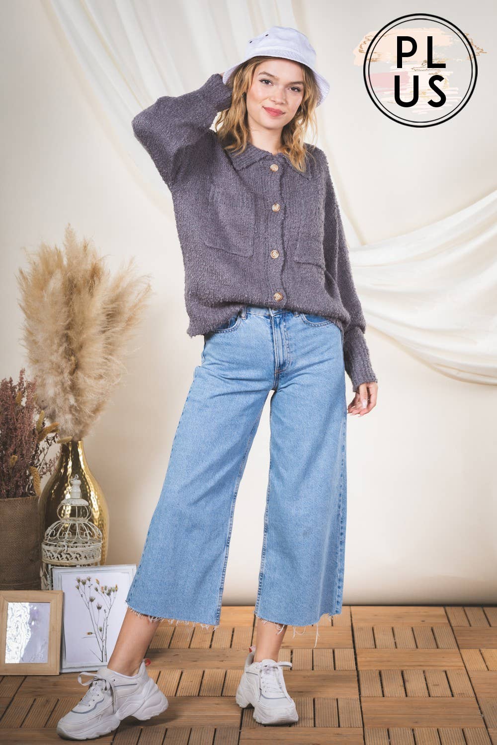 [PLUS SIZE] 12W2156VX