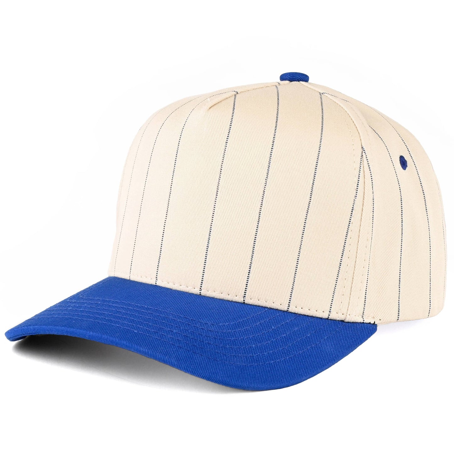 C.C Pinstripe Palin Two Tone Trucker Cap