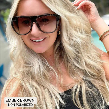 DAX Ember - Woman's Oversized Square Sunglasses