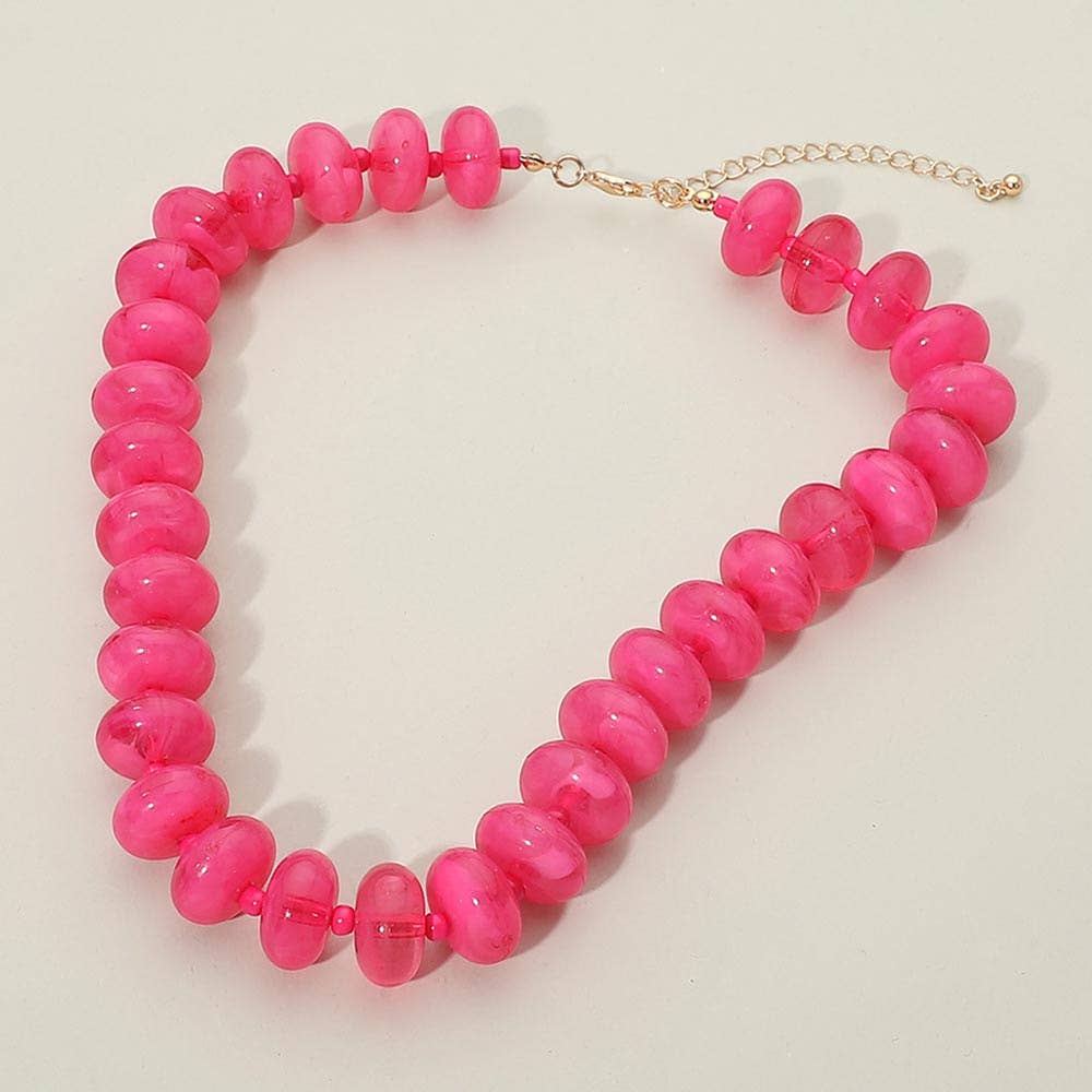 Chunky Beaded Statement Necklace