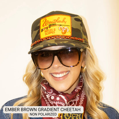 DAX Ember - Woman's Oversized Square Sunglasses