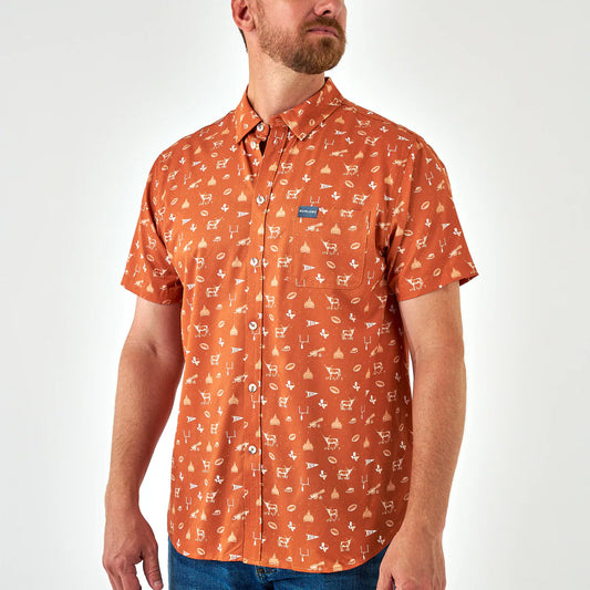 Burlebo Gameday in Austin Button Up