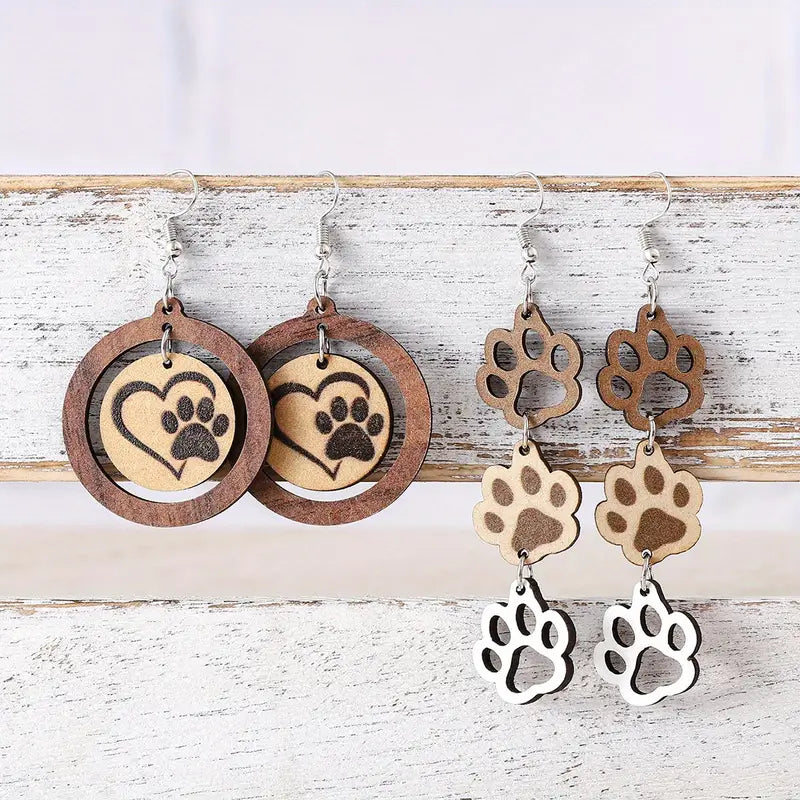 Bulldog Earrings