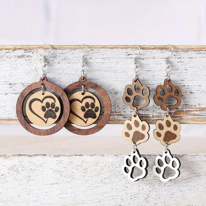 Bulldog Earrings