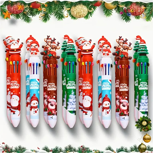 Christmas Multi-colored Pens
