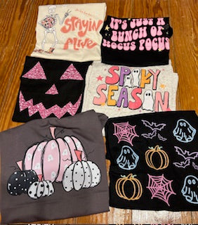 Suprise Halloween Tees Youth Sizes