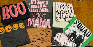 Suprise Halloween Tees Adult Sizes